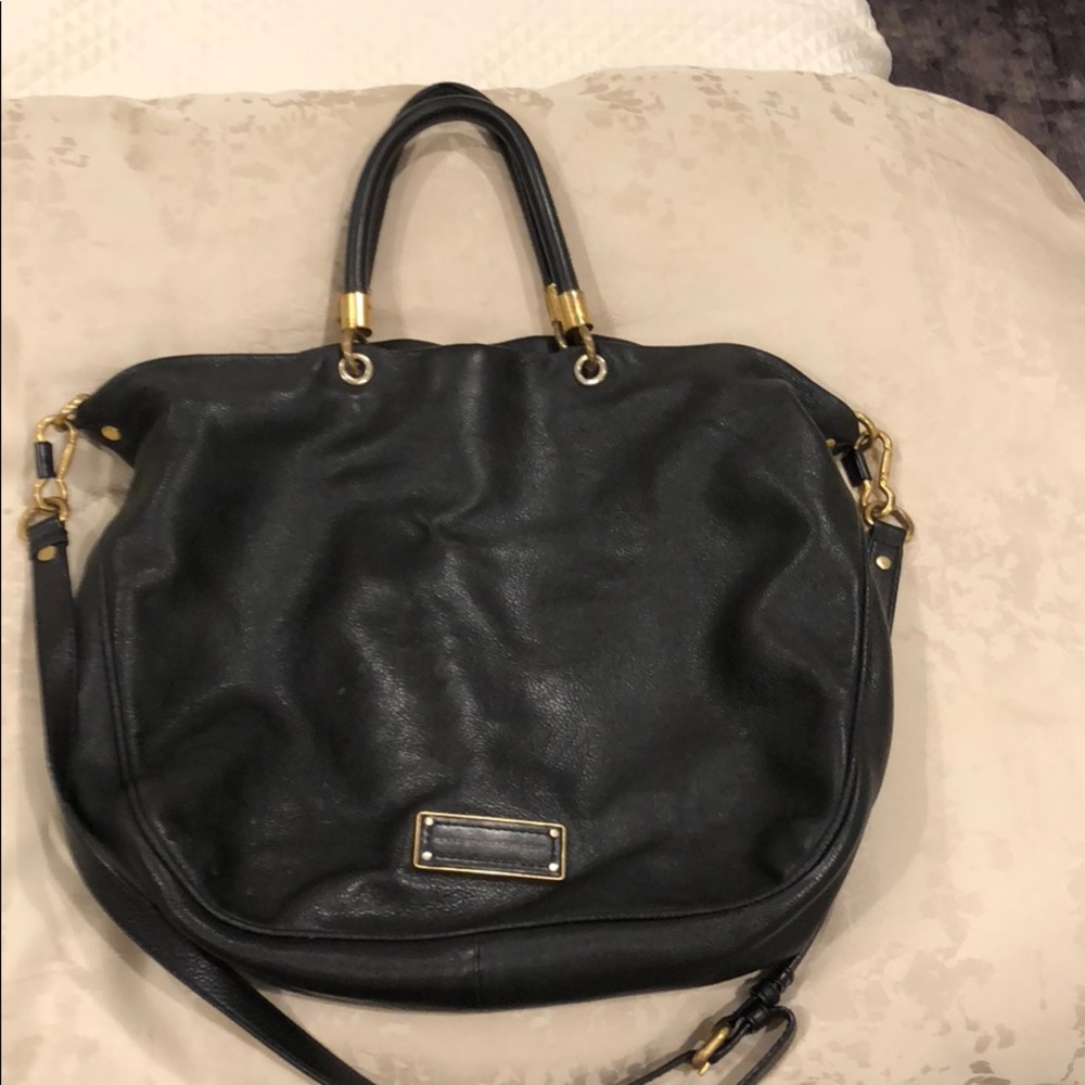 Worn Black Marc by Marc Jacobs crossbody bag